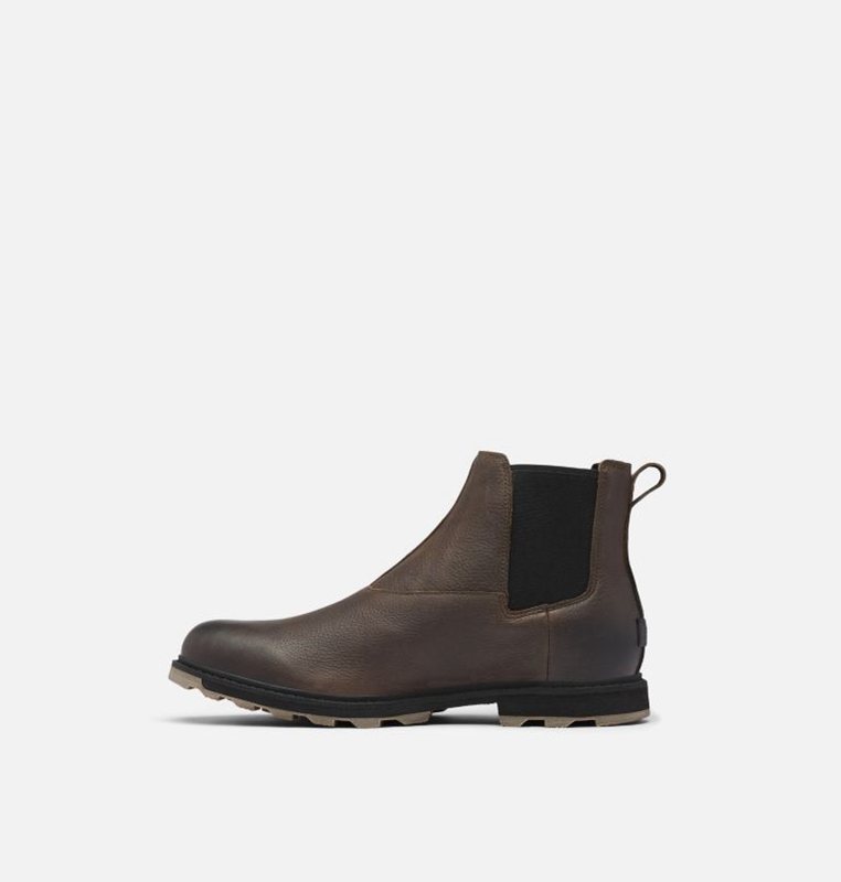 Sorel Herr Stövlar Svarta Brun - Madson™ Ii Chelsea - DZR-827534